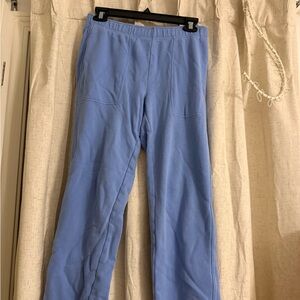 Aerie Blue Straight Leg Pants